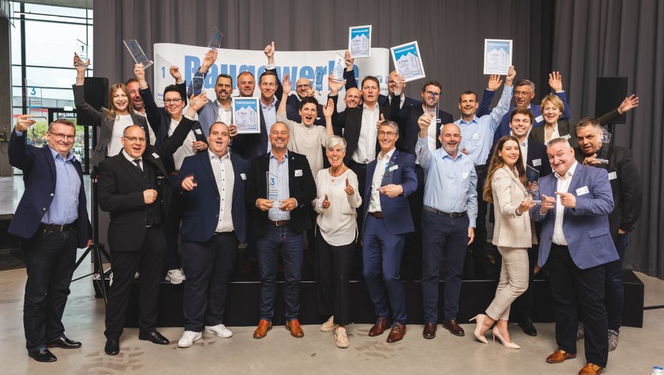 Baugewerbe Produkte des Jahres 2023 – das sind Ihre Gewinner! Baugewerbe Produkte des Jahres 2023 – das sind Ihre Gewinner!