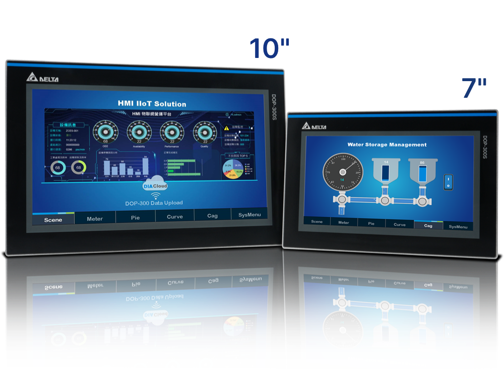 Delta: HMI series for networked manufacturing processes Delta: HMI series for networked manufacturing processes