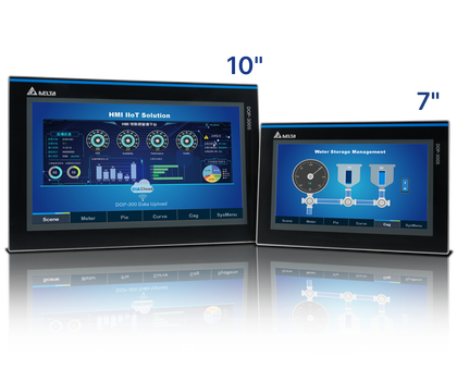 Delta: HMI series for networked manufacturing processes Delta: HMI series for networked manufacturing processes