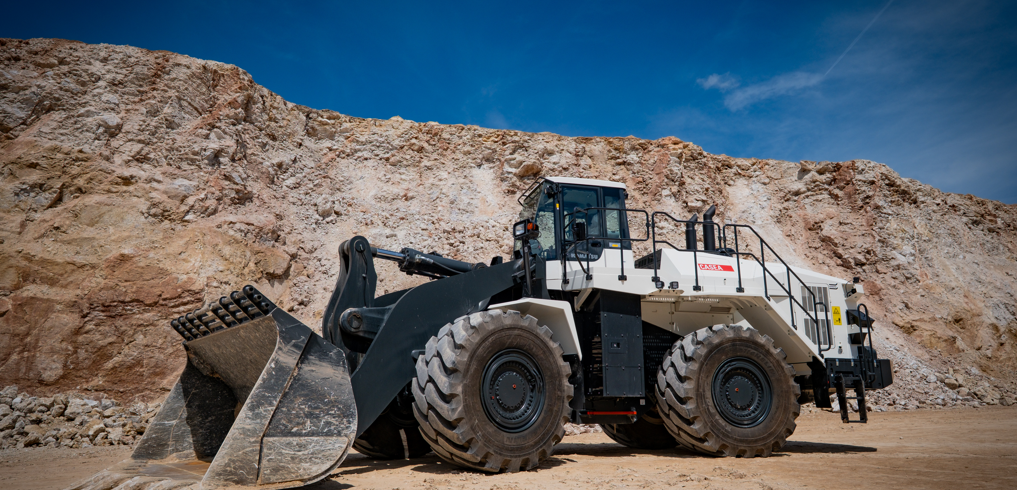 Casea GmbH setzt erneut auf den Komatsu WA600-8 von Schlüter