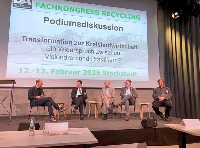 Fachkongress Recycling-„Die Ideen sind vorhanden, in Zukunft geht es um die Umsetzung.“ Fachkongress Recycling-„Die Ideen sind vorhanden, in Zukunft geht es um die Umsetzung.“
