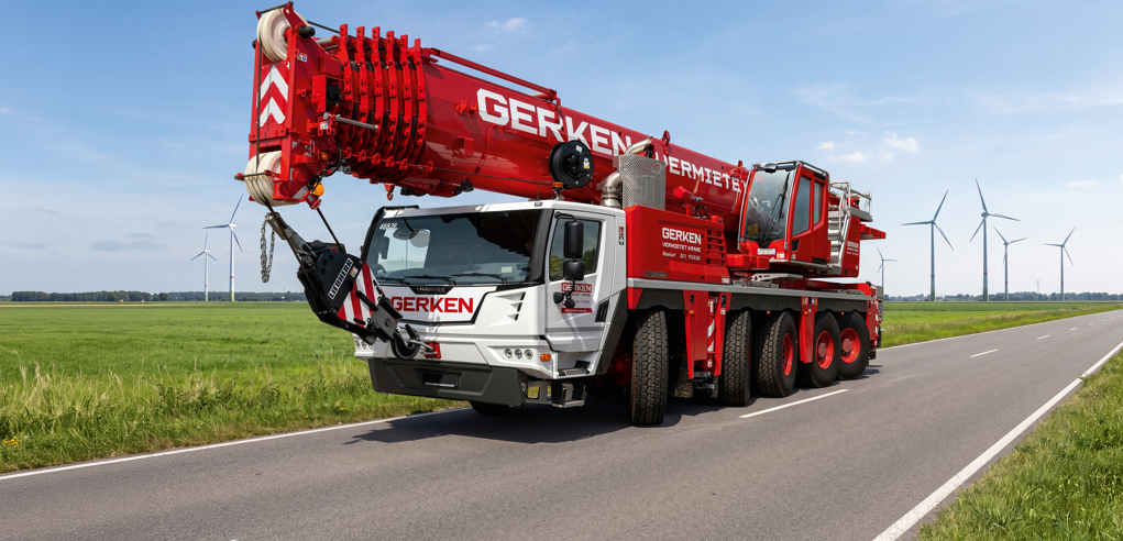 Gerken Krane erweitert Mobilkranflotte mit neuem Liebherr LTM 1150-5.4 Gerken Krane erweitert Mobilkranflotte mit neuem Liebherr LTM 1150-5.4