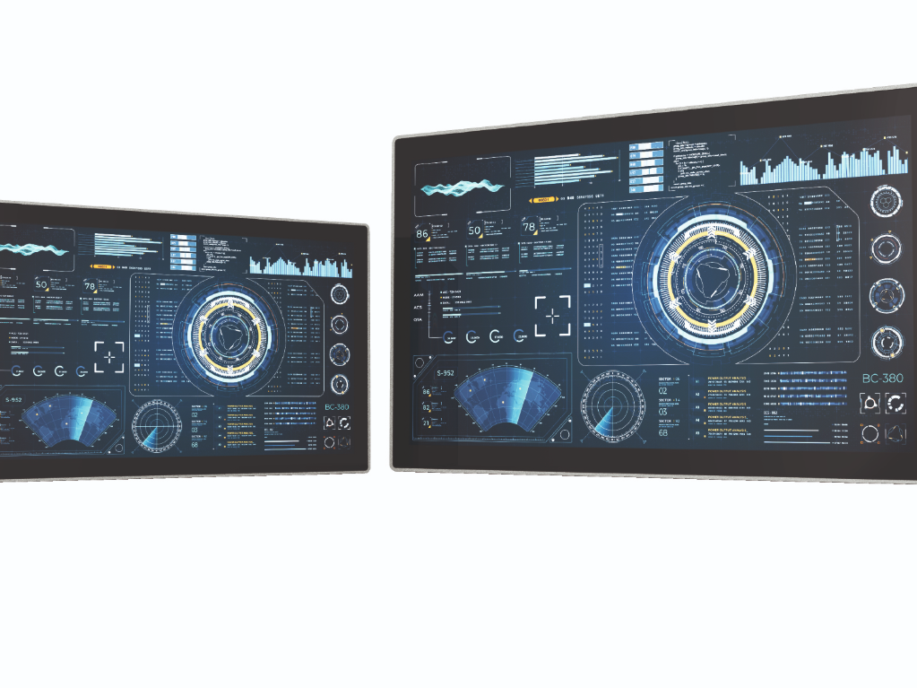 CV-200 Serie von Spectra: Industrie-Displays mit Full HD, Multi-Touch und IP66-Schutz
