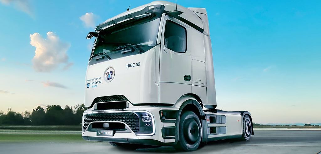 Daimler Truck und Keyou: Kooperation zur Wasserstoff-Verbrennungstechnologie