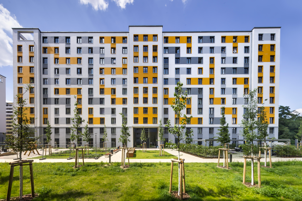 Knauf Warm-Wand im Großprojekt: Wärmedämm-Verbundsystem für Studentenapartments