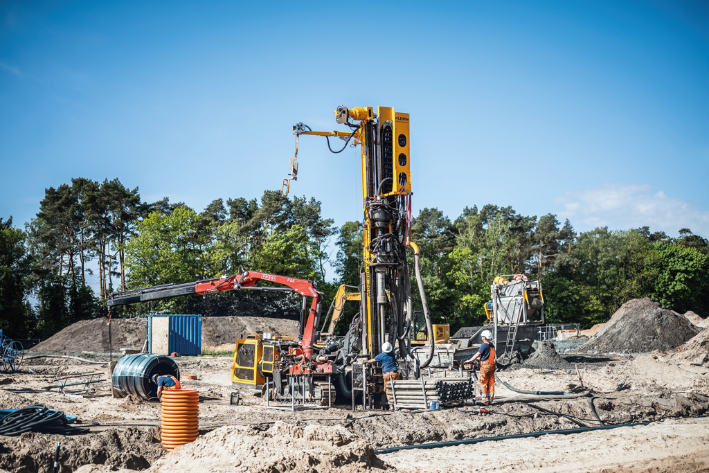 Bauer Resources realisiert tiefes Sondenfeld für nachhaltiges Wohngebiet