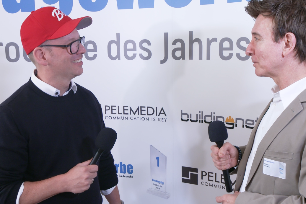 Video-Interview Helge Flöge - Baugewerbe Produkte des Jahres 2026 Video-Interview Helge Flöge - Baugewerbe Produkte des Jahres 2026
