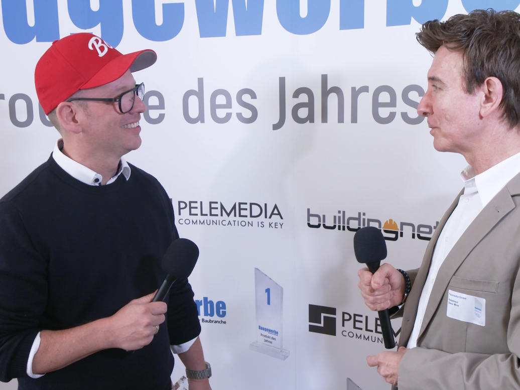 Video-Interview Helge Flöge - Baugewerbe Produkte des Jahres 2026 Video-Interview Helge Flöge - Baugewerbe Produkte des Jahres 2026