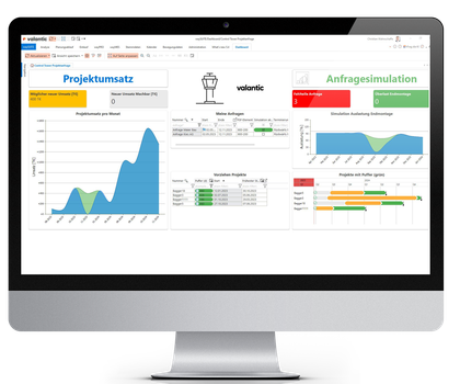 Nominiert als materialfluss Produkt des Jahres 2026: Valantic: APS-Software waySuite
