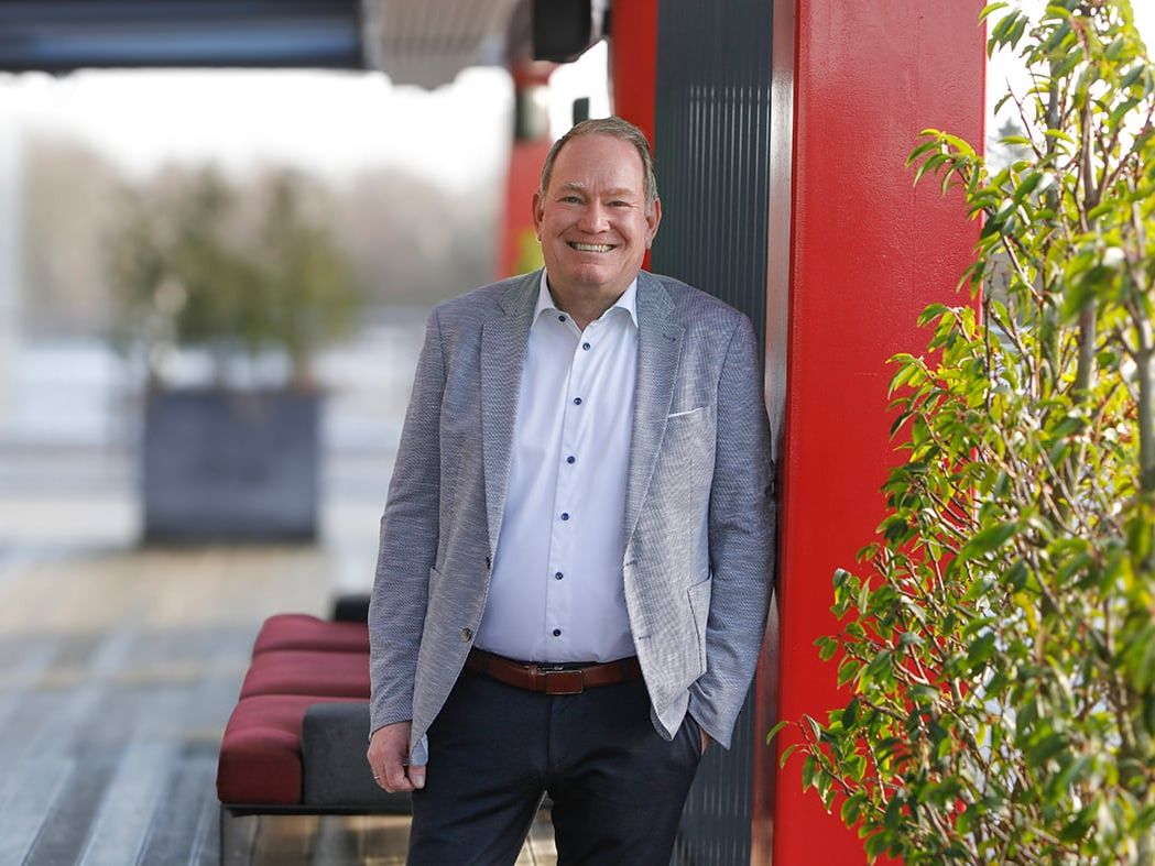 Christian Post, COO Hansa-Flex. Christian Post, COO Hansa-Flex lächelt in die Kamera