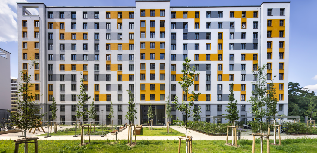 Knauf Warm-Wand im Großprojekt: Wärmedämm-Verbundsystem für Studentenapartments