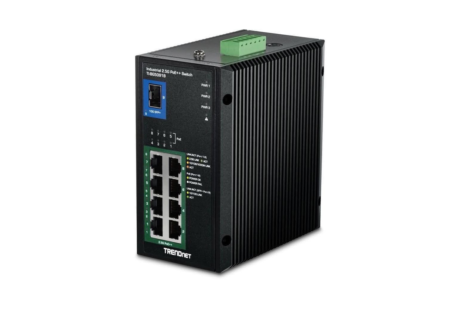 Trendnet: Robuster PoE++-Switch