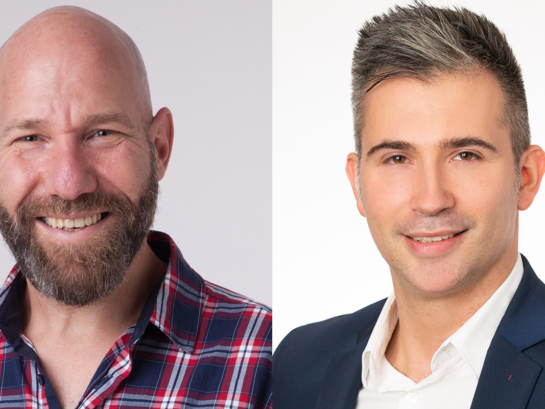 Daniel Bren, CEO und Mitbegründer von Otorio (links), und Yevgeny Dibrov, CEO und Mitbegründer von Armis.