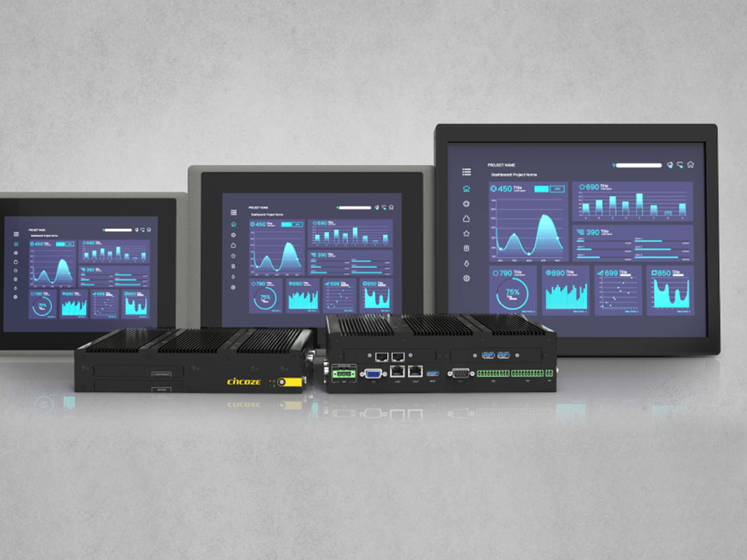 Cincoze: Industrielle Panel-PCs mit Intel Meteor Lake-PS Plattform