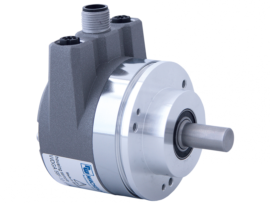 The WDGA58F model from Wachendorff is the world's most compact PROFINET/EtherCat absolute encoder with bus cover.