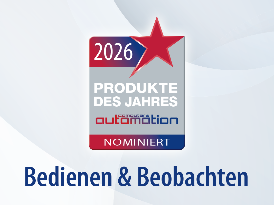 Produkte des Jahres 2026 – Bedienen & Beobachten: Die Nominierten