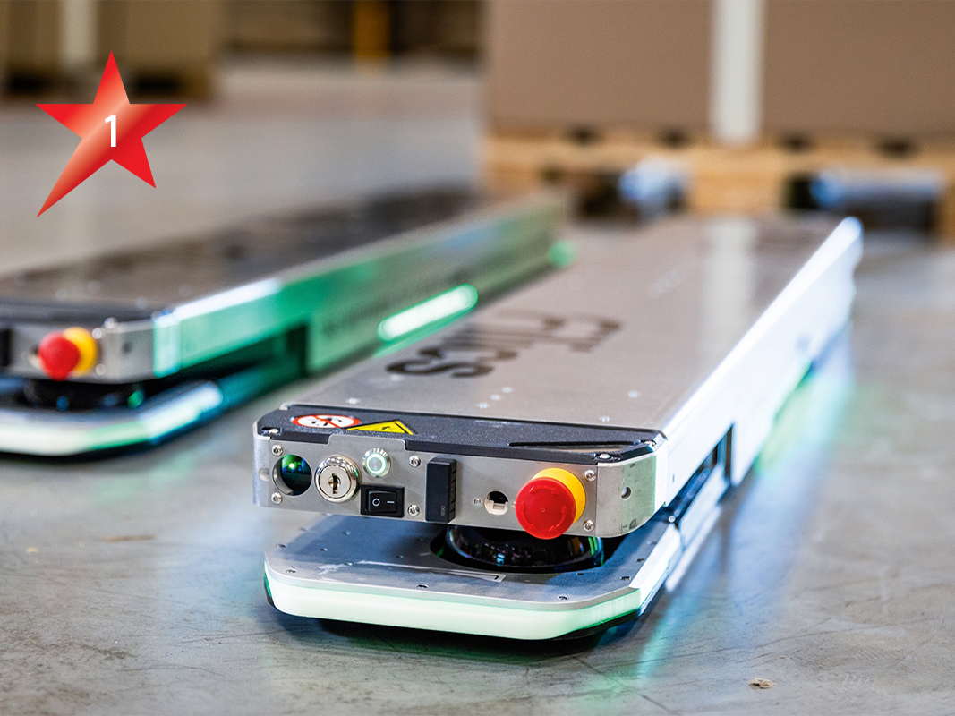 Filics: Palettenhandling auf kleinstem Raum