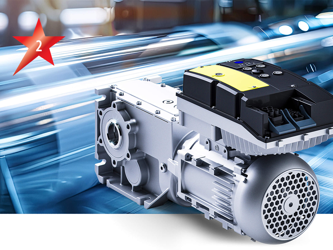 Lenze: Dezentrales Antriebssystem mit 300 % Startmoment