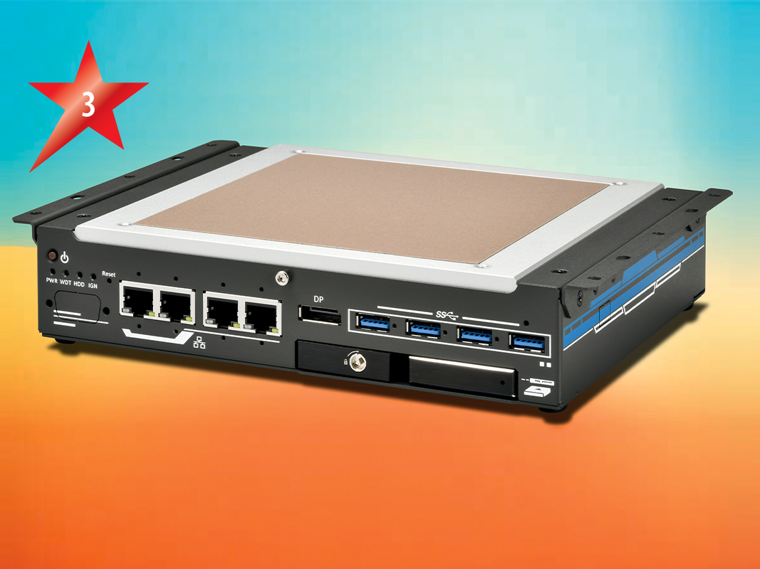 Acceed: Box-PC mit Flat-Top-Kühlung gegen Hitzestau