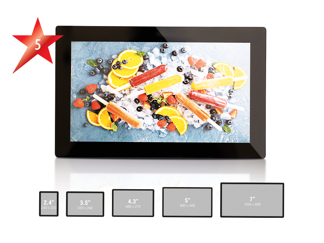 Schukat: Innovative TFT-Touch-Display Serie