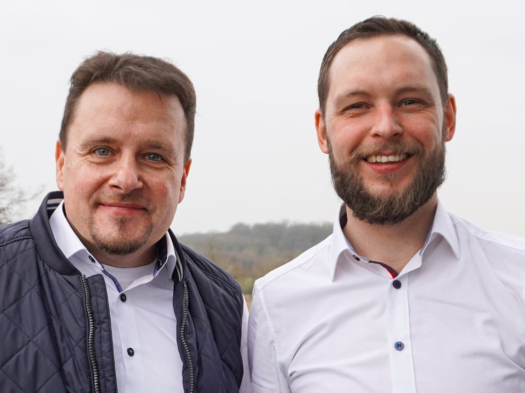 Adam Libowski (l.) und Ron Kutkowski Adam Libowski (l.) und Ron Kutkowski