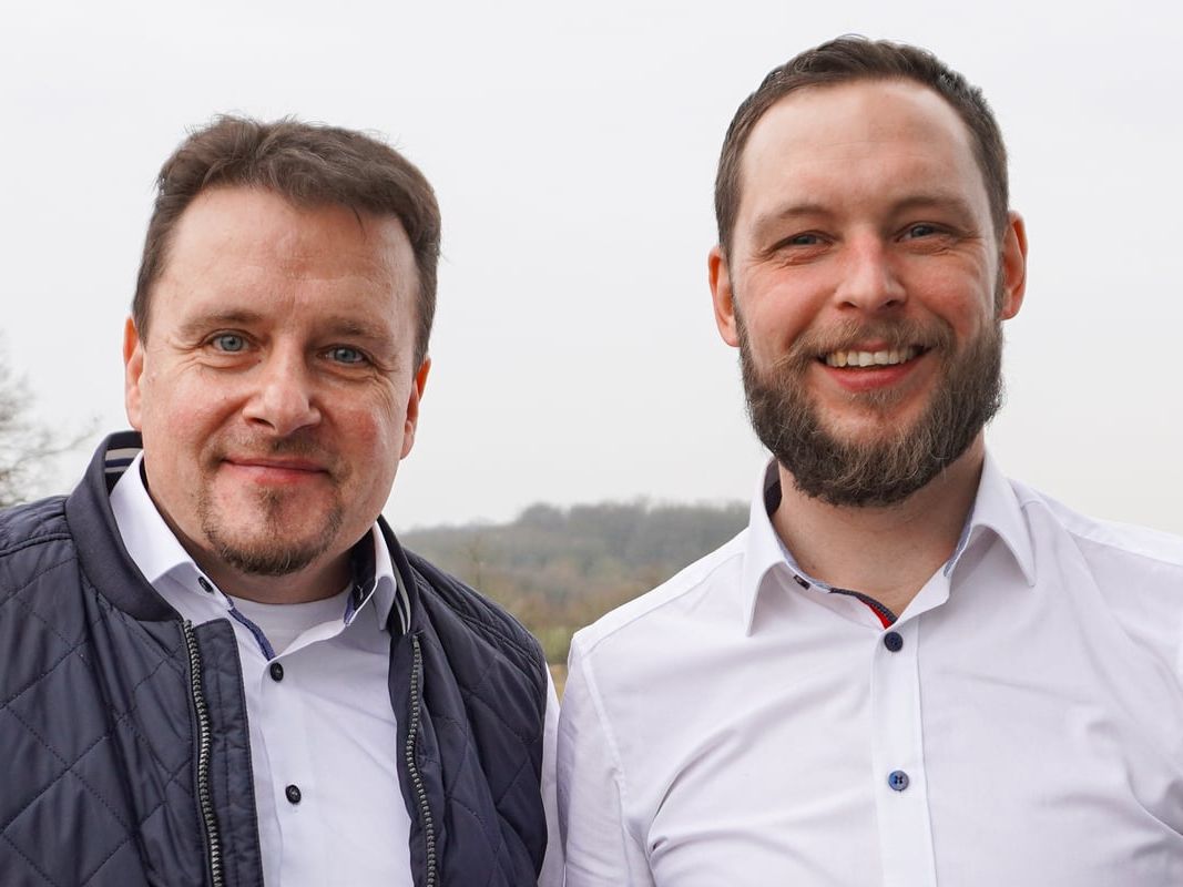 Adam Libowski (l.) und Ron Kutkowski Adam Libowski (l.) und Ron Kutkowski