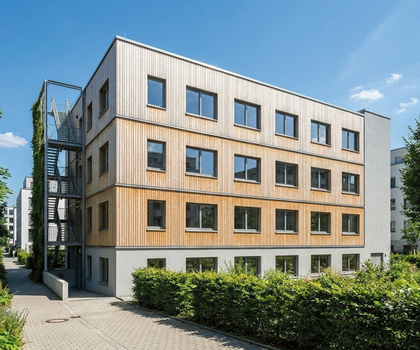 Der neue V-Bau der TH Rosenheim