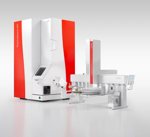Proben vorbereiten für die Spurenelementanalytik: Vollautomatisches Probenhandling zur Messung klinischer Proben mittels ICP-MS System clinPAL mit Massenspektrometer Plasma Quant