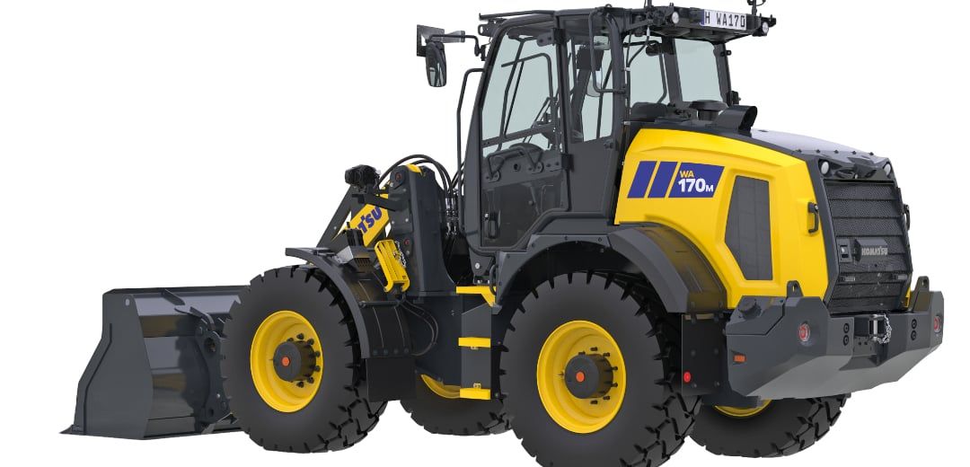 Komatsu präsentiert neuen Radlader WA170M-11 Komatsu präsentiert neuen Radlader WA170M-11