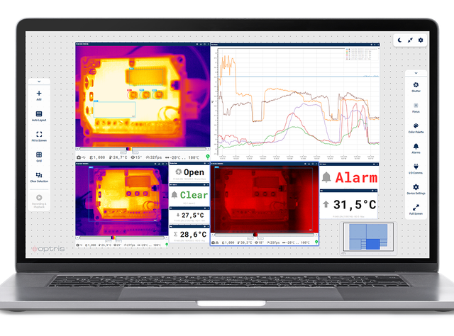 Optris Connect: Multi-Kamera-Software für Infrarot-Thermografie Optris Connect: Multi-Kamera-Software für Infrarot-Thermografie