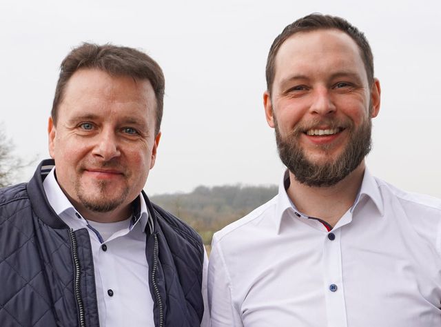 Adam Libowski (l.) und Ron Kutkowski Adam Libowski (l.) und Ron Kutkowski