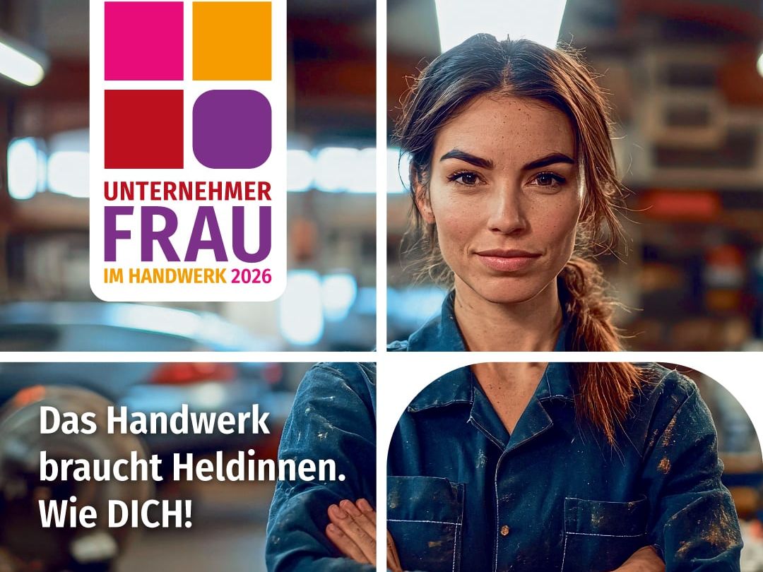 Der Award „Unternehmerfrau im Handwerk 2026“ Der Award „Unternehmerfrau im Handwerk 2026“