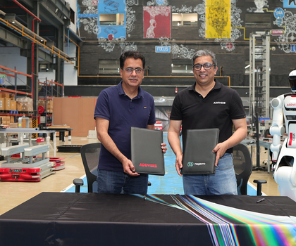 Manas Human, CEO and Co-Founder Nagarro, and Sangeet Kumar, CEO and Co-Founder, Addverb (vl) Manas Human, CEO and Co-Founder Nagarro, and Sangeet Kumar, CEO and Co-Founder, Addverb (vl)
