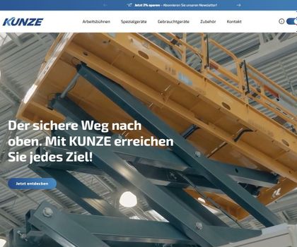 Kunze startet eigenen Online-Shop für Neu- und geprüfte Gebrauchtgeräte Technik dann verfügbar, wenn sie gebraucht wird