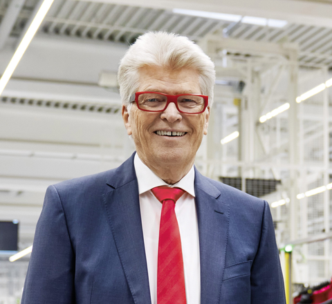 Prof. Dr. Friedhelm Loh, Inhaber und Vorstandsvorsitzender der Friedhelm Loh Group