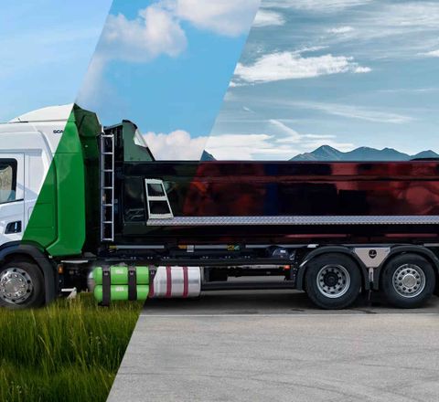 Scania Abrollkipper: Nachhaltige Flexibilität für Transportaufgaben Scania Abrollkipper: Nachhaltige Flexibilität für Transportaufgaben