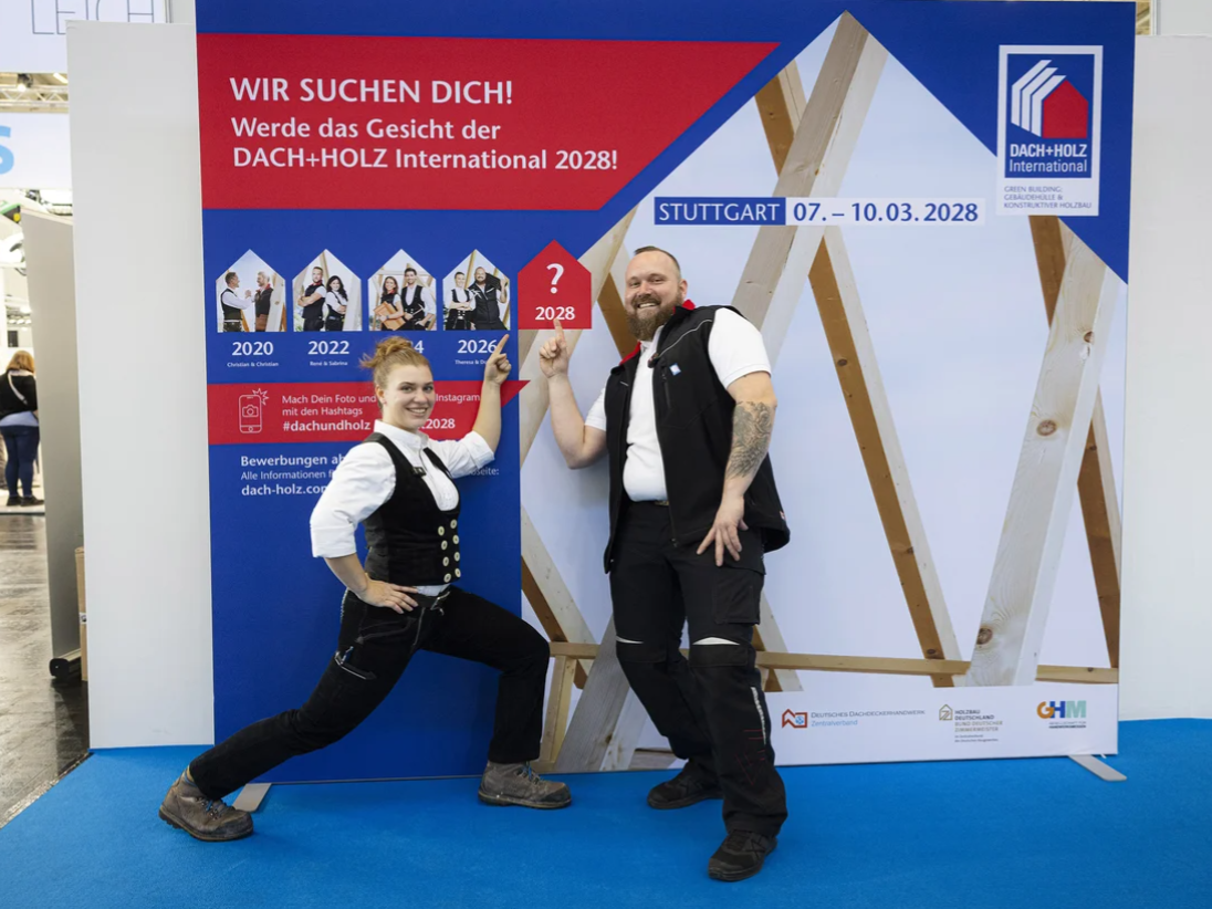 Messegesichter Dach + Holz 2026 Messegesichter Dach + Holz 2026