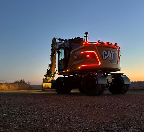 Inspiration aus Skandinavien: Cat Mobilbagger M319 wird zum Unikat