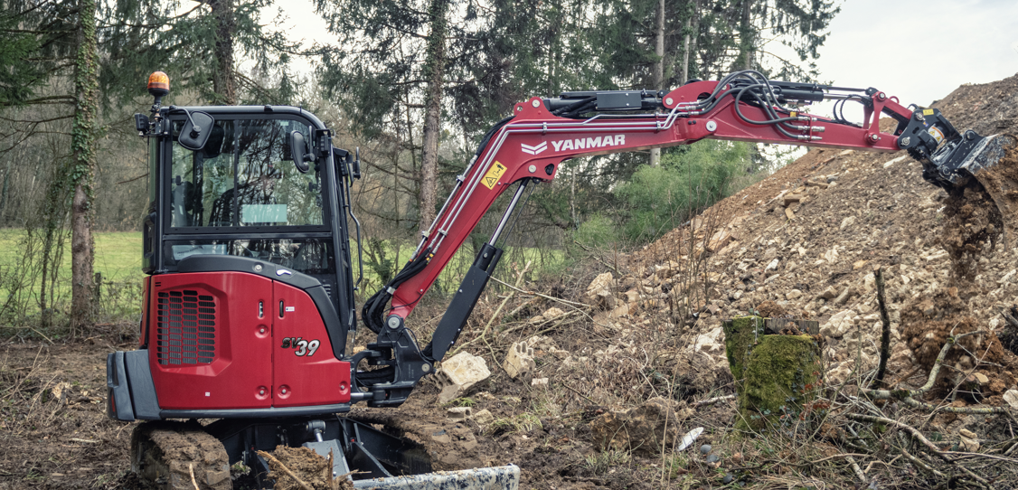 Yanmar Minibagger SV39 Yanmar Minibagger SV39