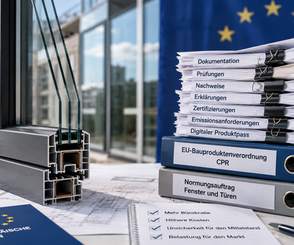 EU-Normungsauftrag für Fenster und Türen: VFF warnt vor Bürokratie- und Kostenschub