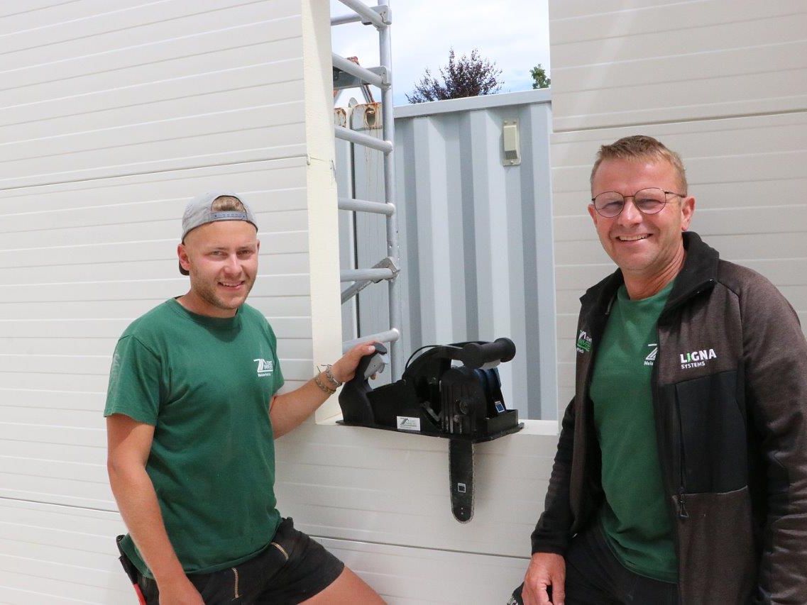 Max (links) und Burkhard Schmitt Max (links) und Burkhard Schmitt