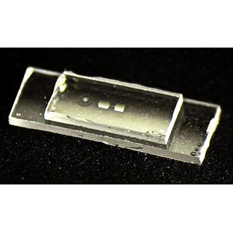 Der neue Quantenchip der ETH-Physikerin Yiwen Chu enthält sogenannte mechanische Resonatoren – winzige Bauteile, die beim Speichern von Informationen zu schwingen beginnen. Der Chip ist rund 7,5 Millimeter lang, 2,5 Millimeter breit und 1 Millimeter hoch und etwa so breit wie ein kleiner Fingernagel.