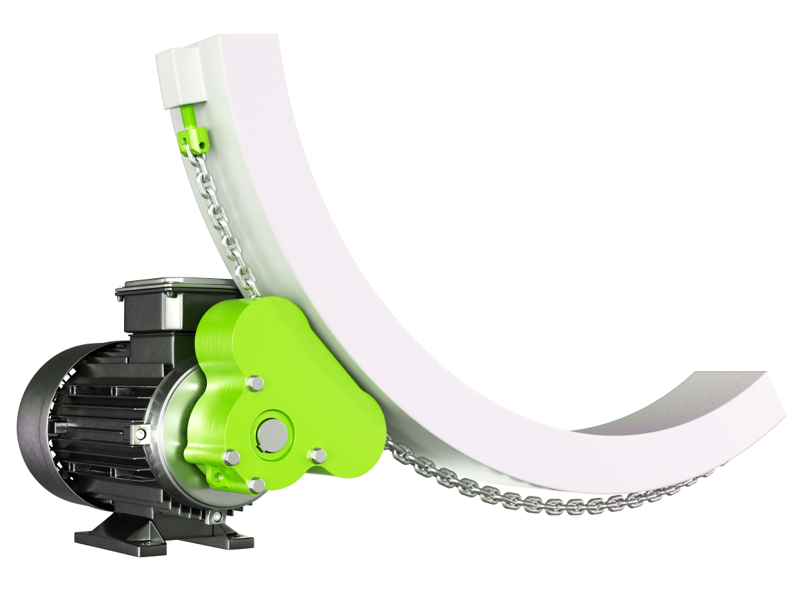 Nominated as product of the year 2025: RUD Ketten Rieger & Dietz: Tecdos Omega Drive Nominated as product of the year 2025: RUD Ketten Rieger & Dietz: Tecdos Omega Drive