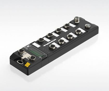 Turck auf der Logimat 2026: IP67-CAN-Rollenmotorsteuerung mit IO-Link Master