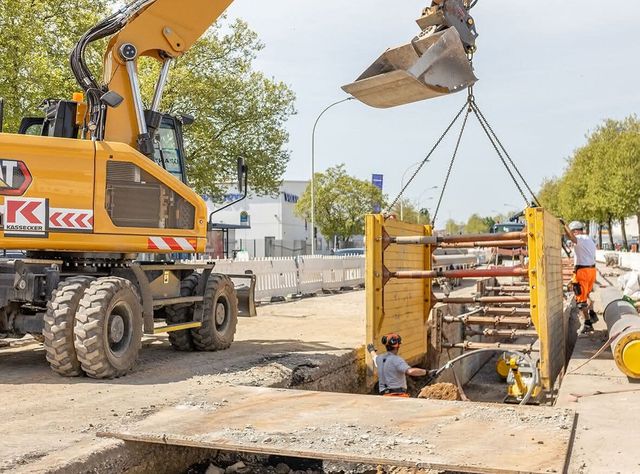 terra infrastructure und Kassecker sichern Leitungsgraben terra infrastructure und Kassecker sichern Leitungsgraben