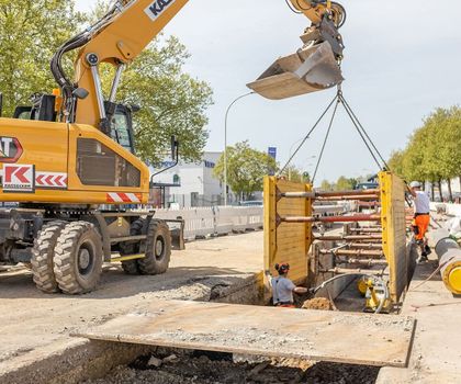 terra infrastructure und Kassecker sichern Leitungsgraben terra infrastructure und Kassecker sichern Leitungsgraben
