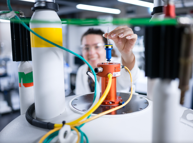 NMR-Analyse zur Strukturbestimmung am HIPS