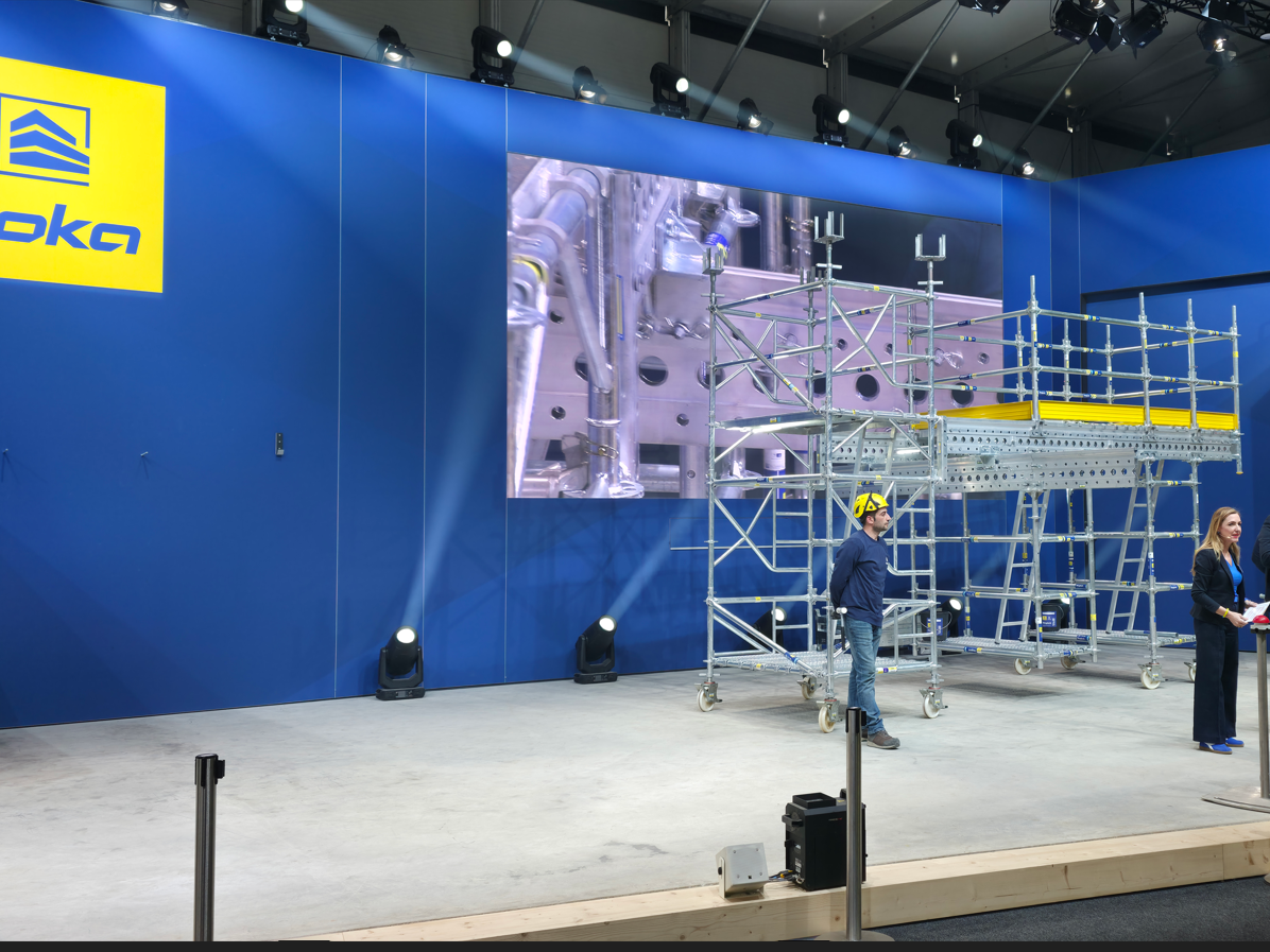 Doka stellte auf der bauma 2025 innovative Gerüste und Schalungen vor