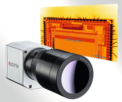 Optris: Auflösung im Mikrometer-Bereich Optris: Auflösung im Mikrometer-Bereich