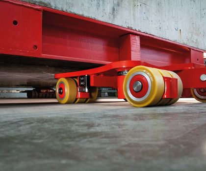 Transporttechnik: JKB-Fahrwerke von Jung erhalten neue Fixierung